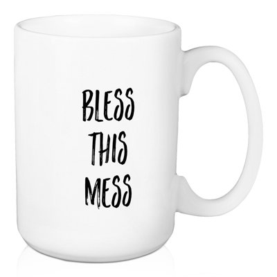 Grande tasse à café bless this désordre Penkridge