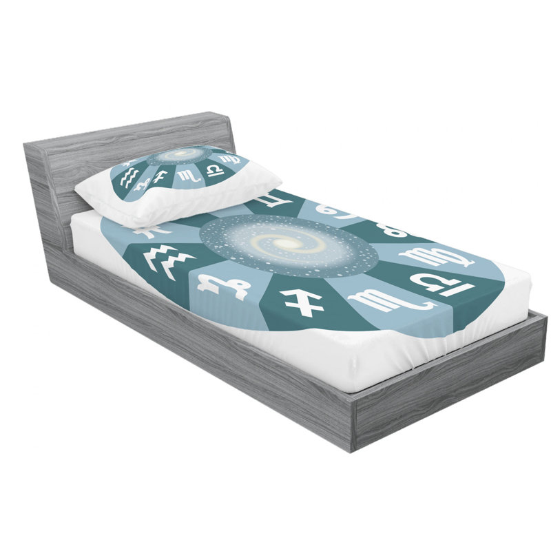 Microfiber Sheet Set, Twin Sheet Set + Fitted Sheet + 1 Pillowcase