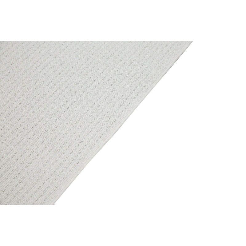 Ensemble de tapis géométriques touffetés géométriques ivoire, Octogone 2 pi