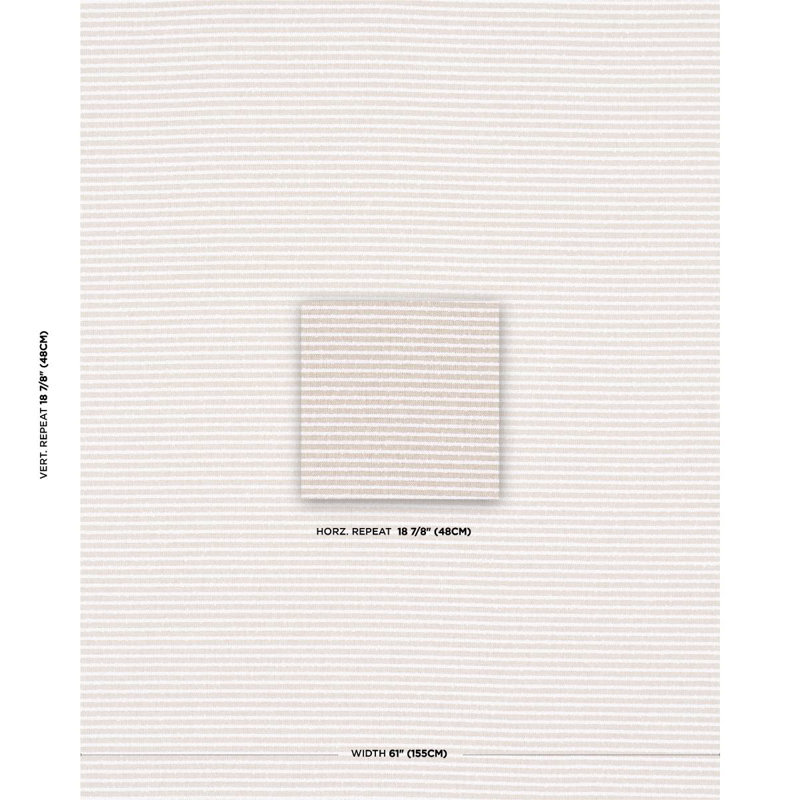 Boucle Stripe Indoor/Outdoor Fabric, Flax