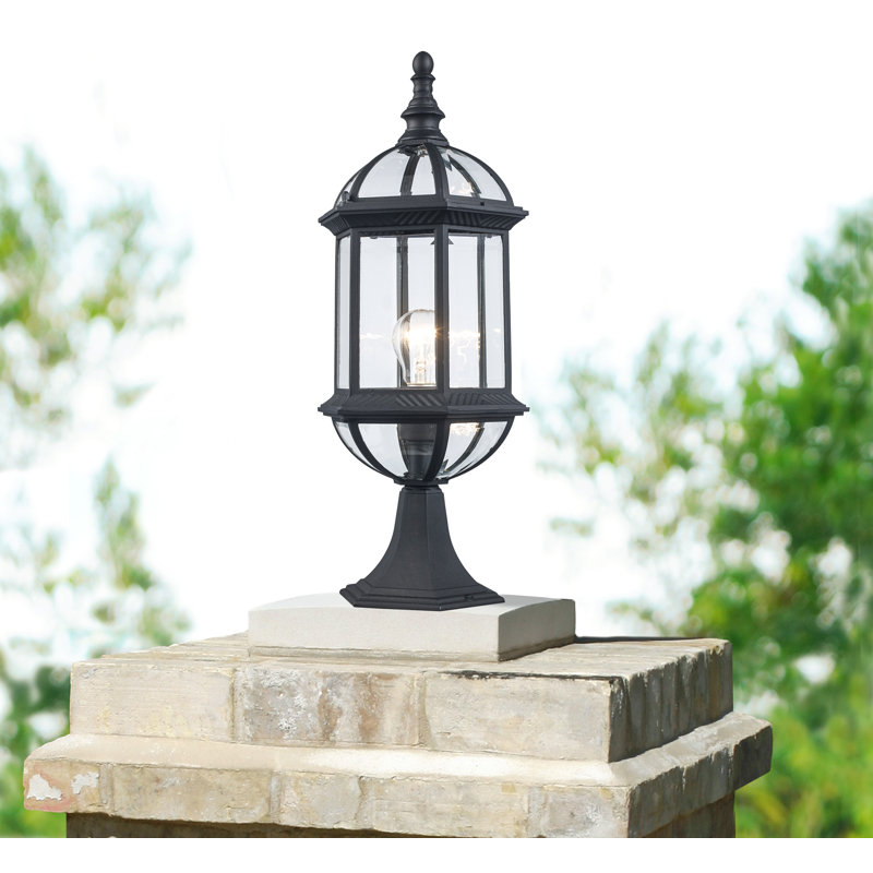 Luminaire sur mât à 21 lumières H 1 po Annagret, Noir