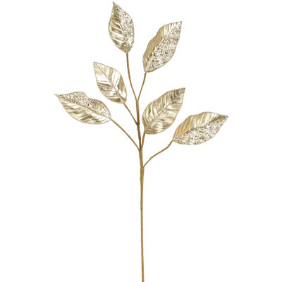 Sparkle Magnolia Spray 27 Inches Set Of 12
