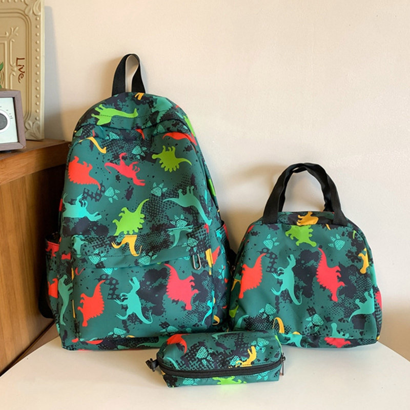 Trousse à crayons avec sac à dos et sac à bandoulière, D
