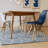 Ailey Authentic Hand-Tufted Handmade Blue & White Modern Abstract Organic Branch Wool Area Rug