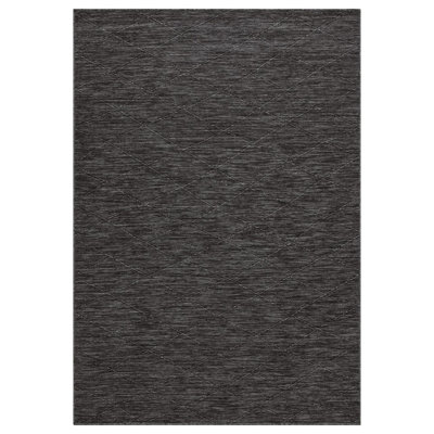 Modern Outdoor Geometric Area Rug, Non-Slip Washable Carpet