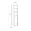 Bibeau 226.4cm H x 44.8cm W Standard Bookcase