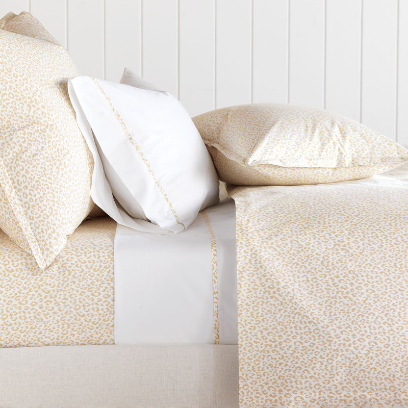 Hampton Egyptian Cotton Percale, King Pillowcase, Sand