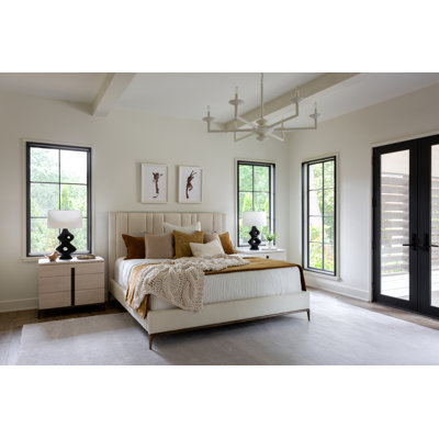 ErinnV X Universal Upholstered Panel Bed
