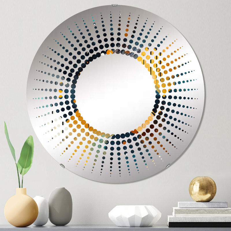 Circle Mirror, 23.6" H x 23.6" W