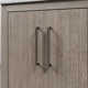 Kamila 30" Carrara White Marble Countertop Bath Vanity in Gray Oak with Faucet and Mirror