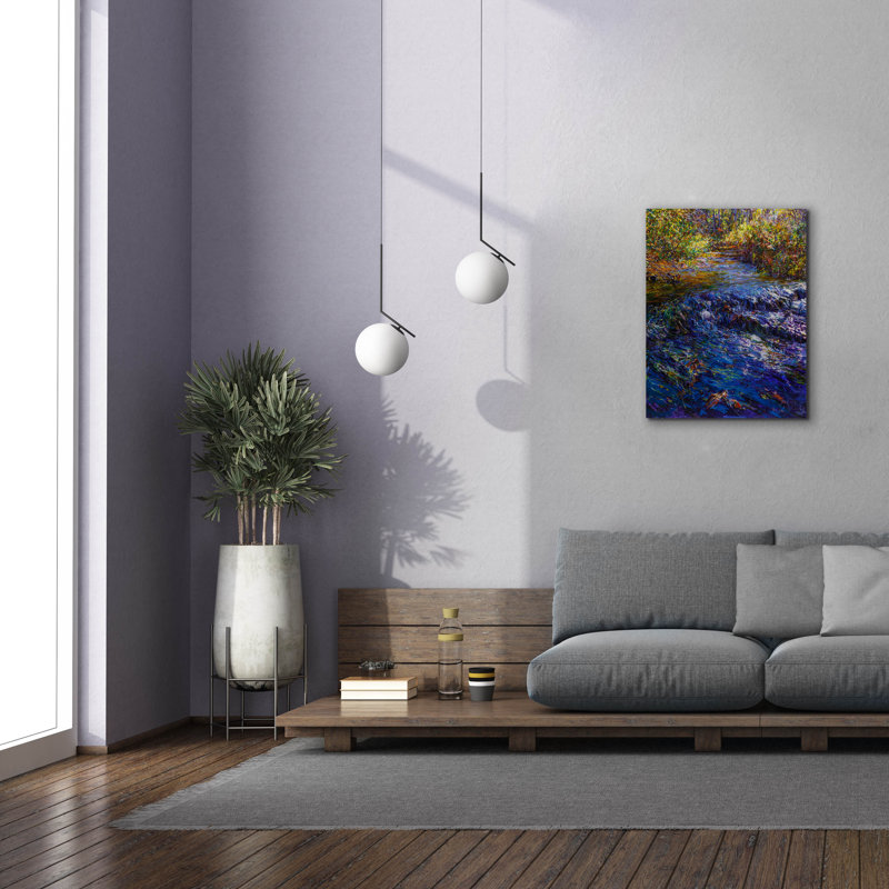 " Waterfall " by Joanne Towers, 34" H x 26" W x 1.5" D