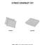 Courtepointe simple / simple marine TG, option de literie simple et confortable 2 pièces pour TG, avec une qualité durable-116011627-116011628