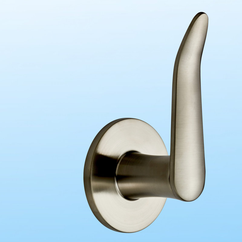 Contrôle de débit Emile, Nickel brossé