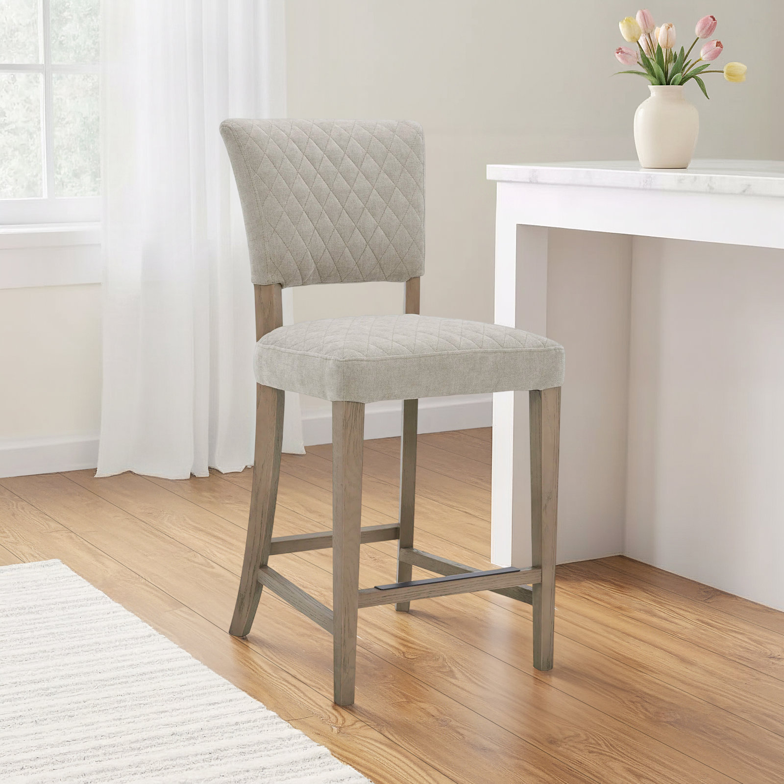 Therrien 26" Counter Stool, Sand