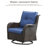 Schutt 7 - Person Outdoor Wicker/Rattan Seating Group with Fire pit and Cushions-1310815986-1305479300