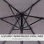 Parasol de plage 9 pi Judyann