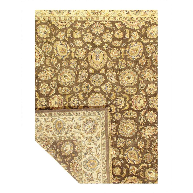 Oriental Area Rug in Brown