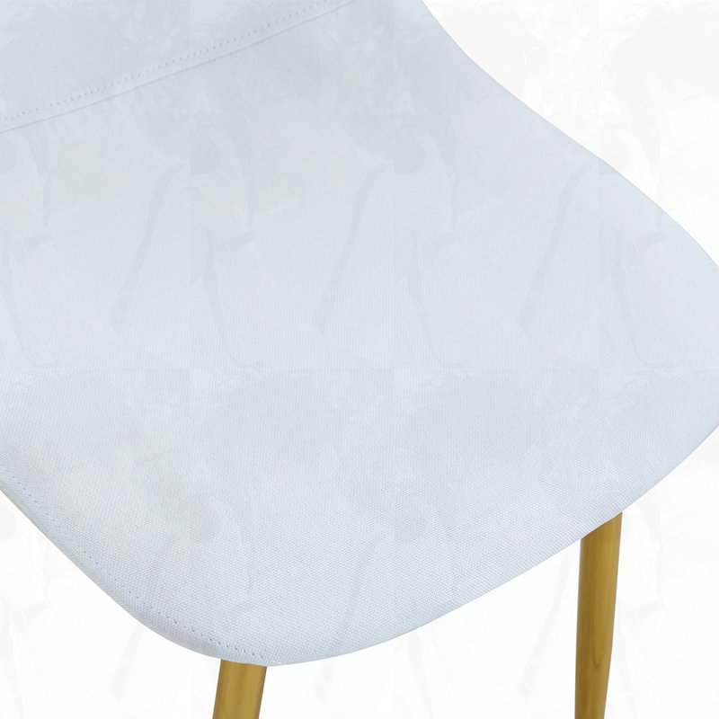 Chaise simple - ensemble de 4, Blanc