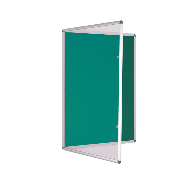 Wall Mounted Bulletin Board, 120 cm H x 120 cm W, Green