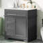 Meuble-lavabo simple 30 po avec comptoir en céramique-106896306