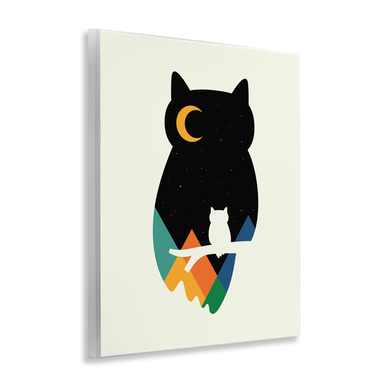 «Mountains in Owl Silhouette», art mural par Andy Westface