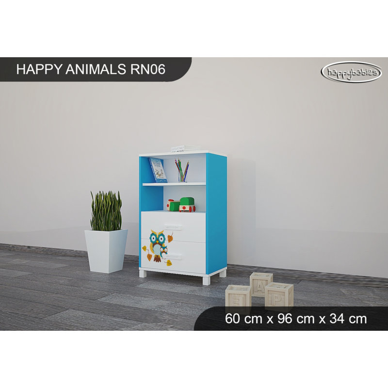 60cm W Kids Cube, Blue