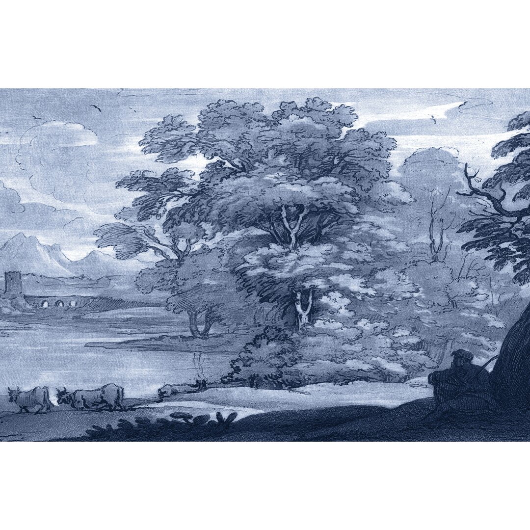 Leinwandbild Pastoral Toile II von Claude Lorrain