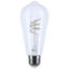 6 watts ST19 à filament incandescent à filament gris E26 3000K 120 Volt