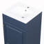 Meuble-lavabo de salle de bain avec lavabo, tablette de porte et tablette réglable-1542536732-1542536733