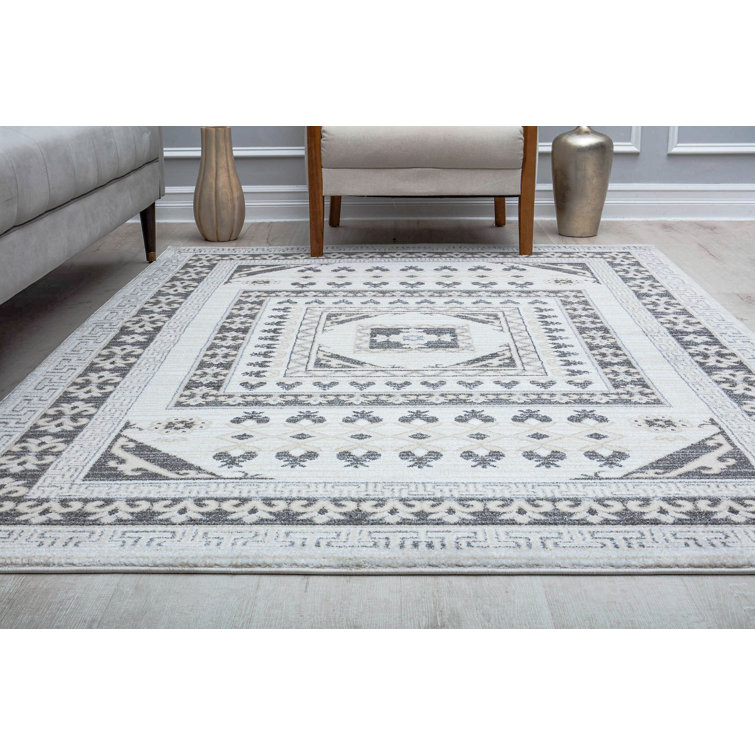 Hailey Vintage City Shadow Area Rug
