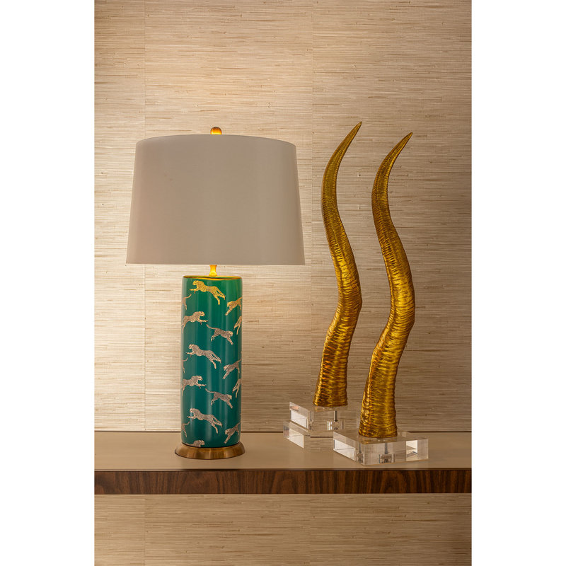 Leaping Cheetah Lamp