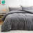 Winter Warm Fluffy Striped Duvet Cover Set Shaggy Faux Fur Striped Bedding Set With Pillowcase Plush Fuzzy Comforter Cover Set-119462852-119462855