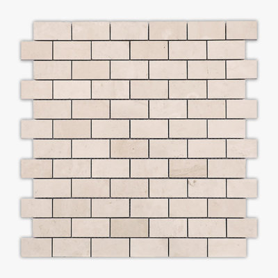 Feuille de mosaïque en marbre Aero W x L