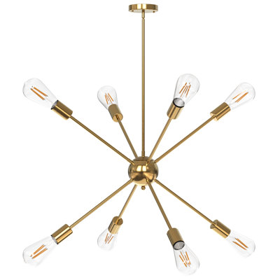 Lustre spoutnik moderne 8 lumières Eaghan Eaghan