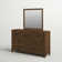 Craigsville Solid Wood 63'' W 7 - Drawer Dresser with Mirror