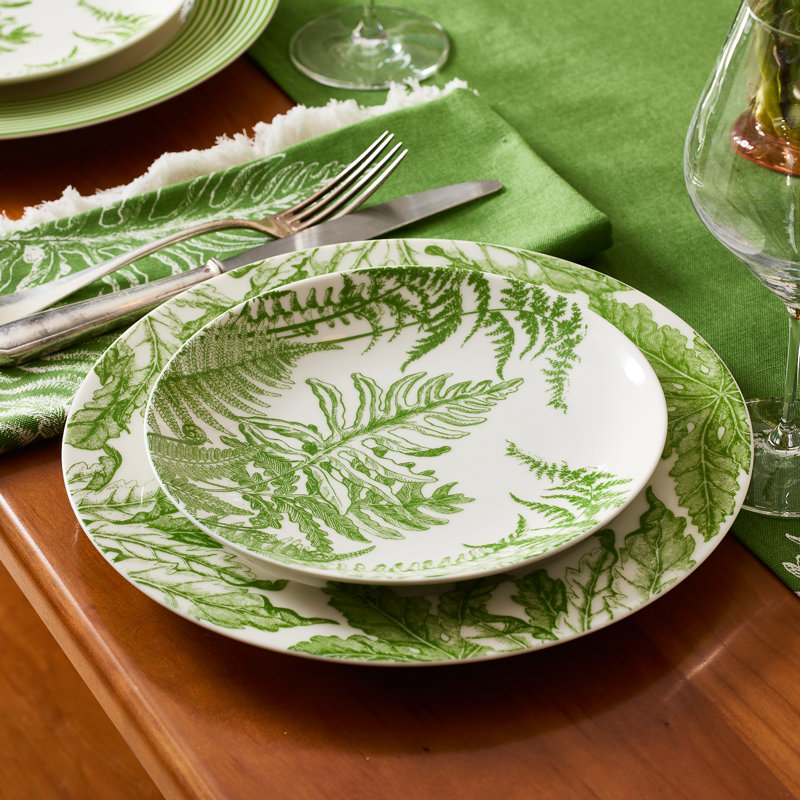 Spring Porcelain Salad/Dessert Plate
