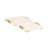 Ocea Elegant 16 and 20-inch Carley Resin Trays Natural Wood and Aluminum Accents, Set of 2 - 20" x 20"