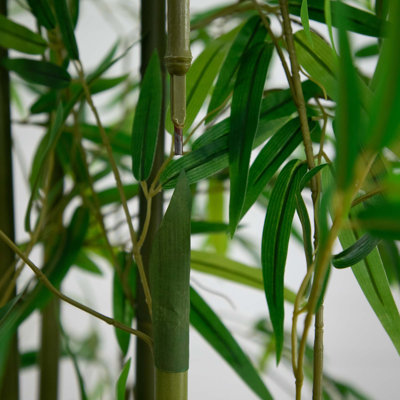 144'' Faux Bamboo Tree in Pot Liner