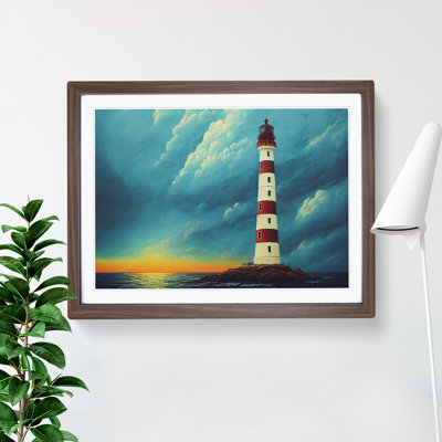 Handsome Lighthouse - Single Picture Frame Print