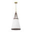 Luminaire suspendu en or 14,25 po Baccarin Libby Langdon Caine-1763162012