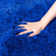 Super Soft BrightBlue Rug, Oversized Living Room Rug, Thick Pile Rug, Fluffy Tufted Room Rug For Room Bedroom Large Cozy Fuzzy Rug Room Home Decor Aesthetic Soft Non Slip Rug Decor Aesthetic, Christmas Decor, Halloween Decor