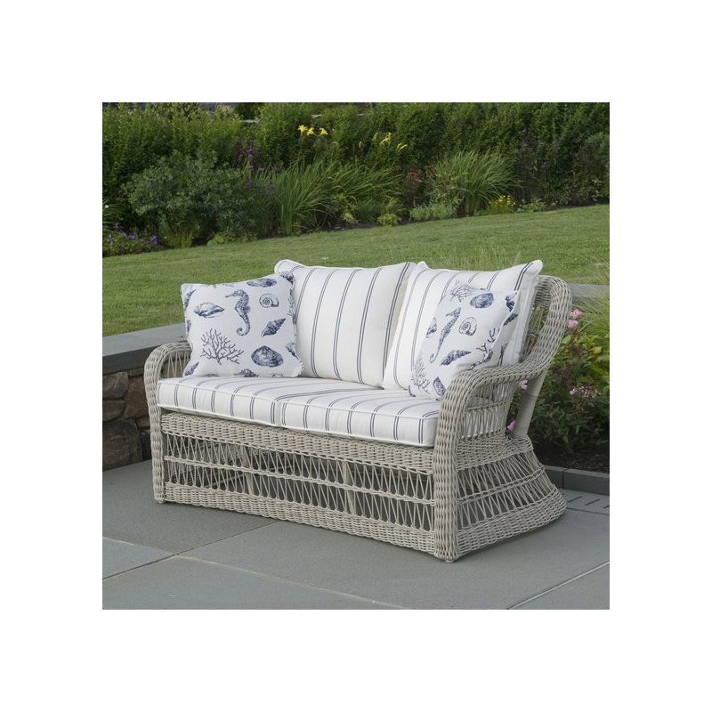 Southampton Outdoor 2 - Seat Loveseat, Ocean, Oyster