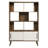 Transmit 45" Bookcase With Sliding Doors In Walnut-108574837