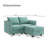 Upholstered L-Shaped Sectional Reversible-1181794908