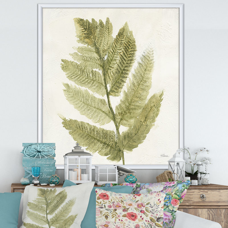 « simple forest iv »-reproduction d’image sur toile, Cadre blanc, H 20 po x l 12 po x P 1po