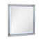 Miroir lune en marbre blanc avec DEL-845403351