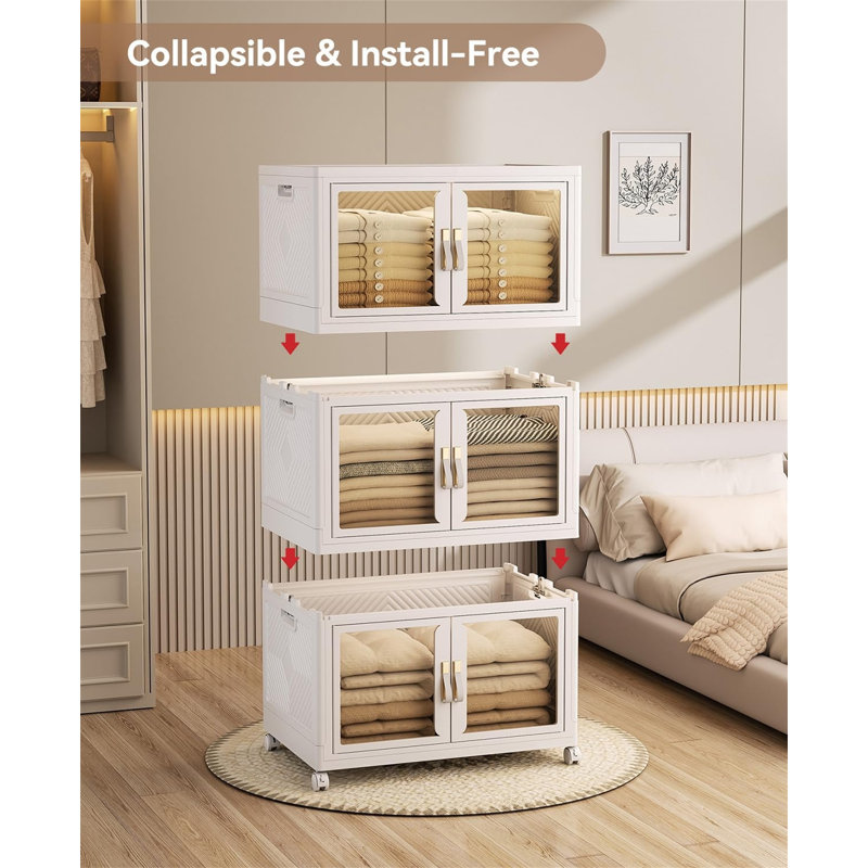Rebrilliant Baylen Plastic Decorative Bin