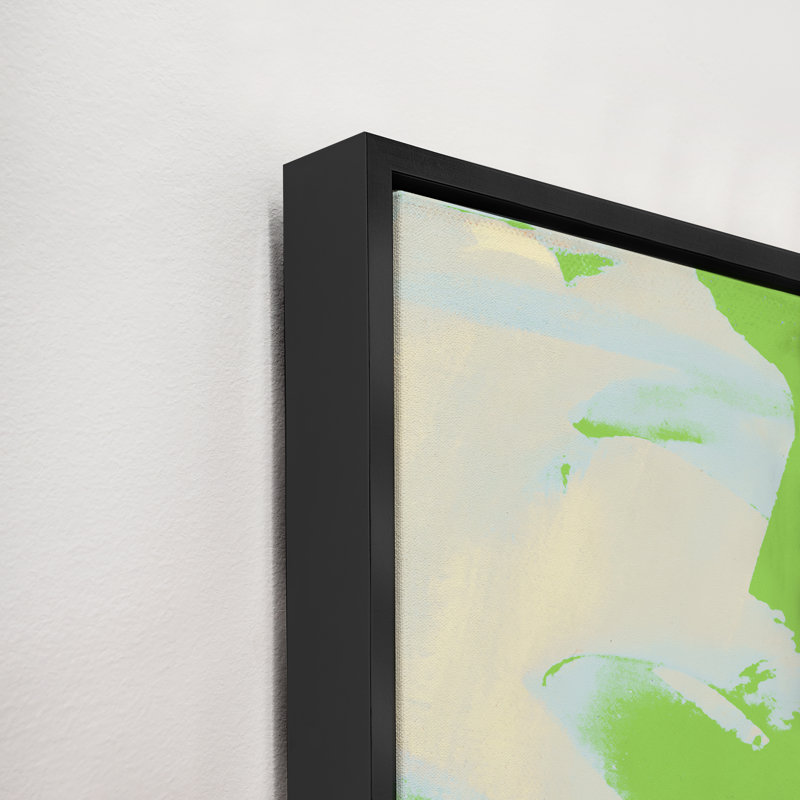 Neon Portrait Painting by Samuel Kane
