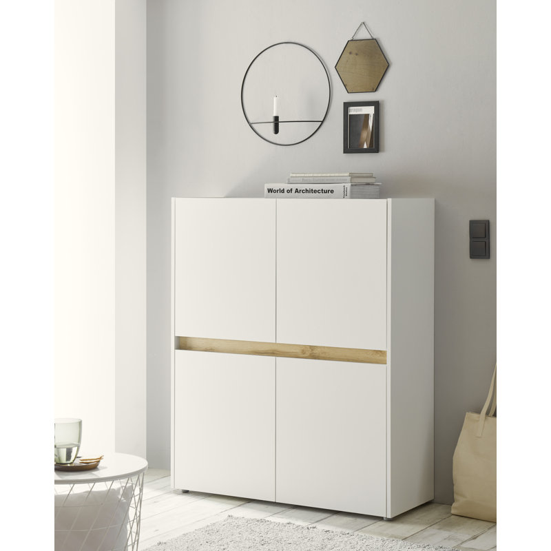 Buckingham 120" Wide Sideboard, White