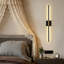 Ensemble de 2 appliques murales rechargeables sans fil, à DEL, avec pile et télécommande, à intensité variable pour le salon de la chambre à coucher